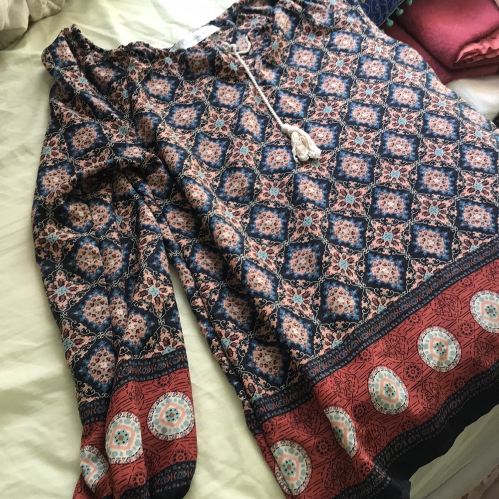 Silky flowy tunic